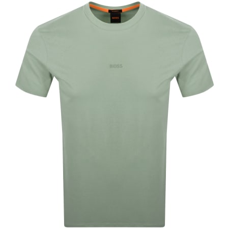 Product Image for BOSS TChup Logo T Shirt Open Green
