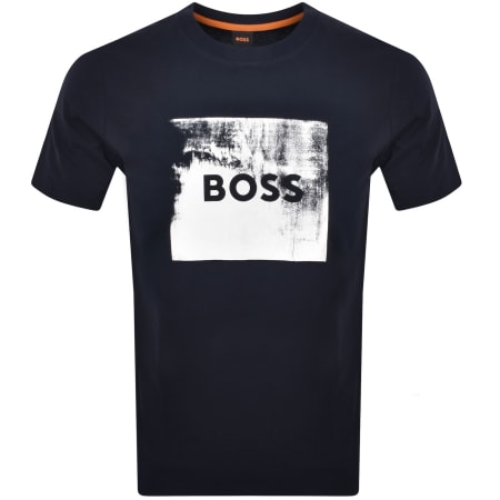 Product Image for BOSS Te Wheel T Shirt Dark Navy