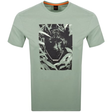 Product Image for BOSS Te Animali T Shirt Green