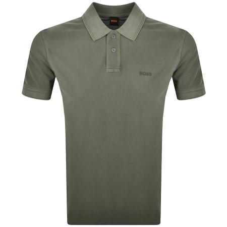 Product Image for BOSS Prime Polo T Shirt Green
