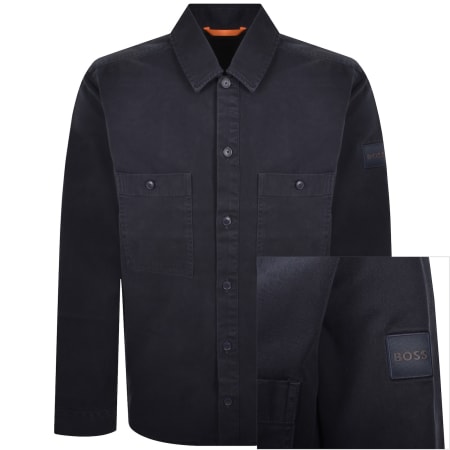 Product Image for BOSS Locky 2 Overshirt Dark Blue
