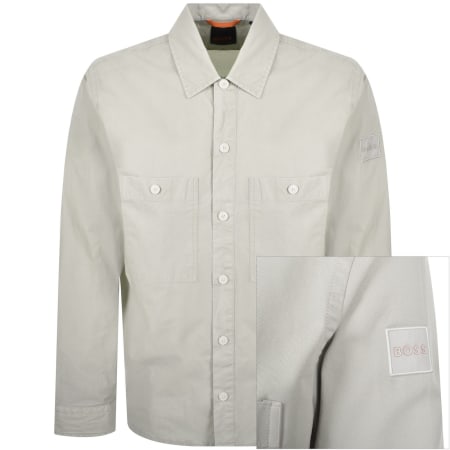 Product Image for BOSS Locky 2 Overshirt Light Beige