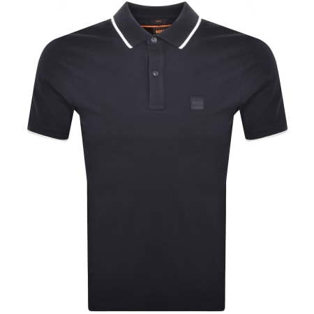 Product Image for BOSS Passertip Polo T Shirt Navy