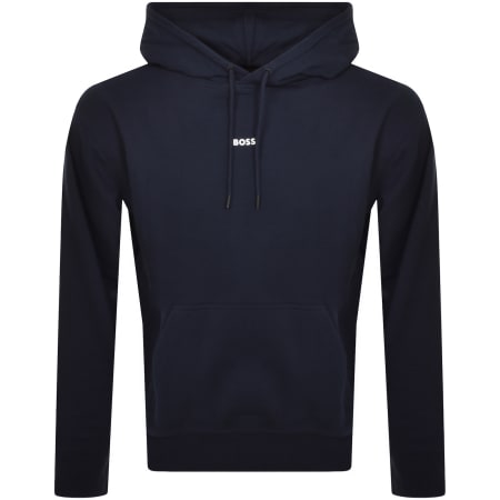Product Image for BOSS Wetalk Pullover Hoodie Navy