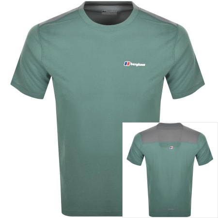 Product Image for Berghaus Terrain Trek Tech T Shirt Green
