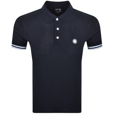 Product Image for Pretty Green Cressa Tipped Grandad Polo Navy