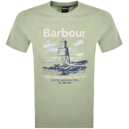 Product Image for Barbour Harbourside T Shirt Seagrass Green