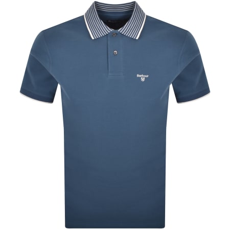 Product Image for Barbour Denwick Polo T Shirt Dark Denim