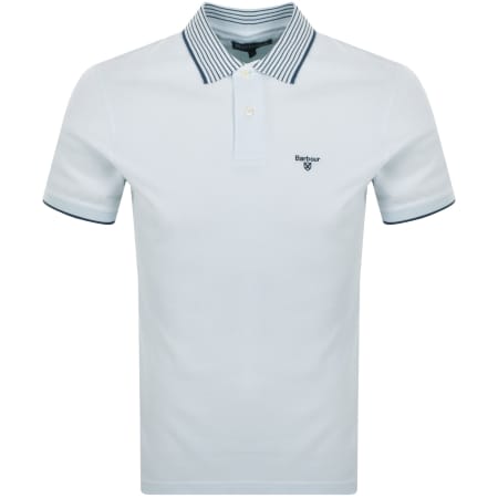 Product Image for Barbour Denwick Polo T Shirt Bleached Blue
