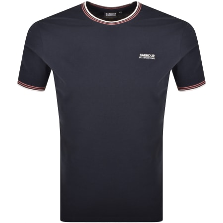 Product Image for Barbour International Ethan Tipped T Shirt Navy