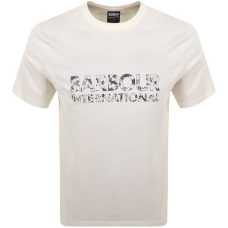 Product Image for Barbour International Bento Graphic T Shirt White