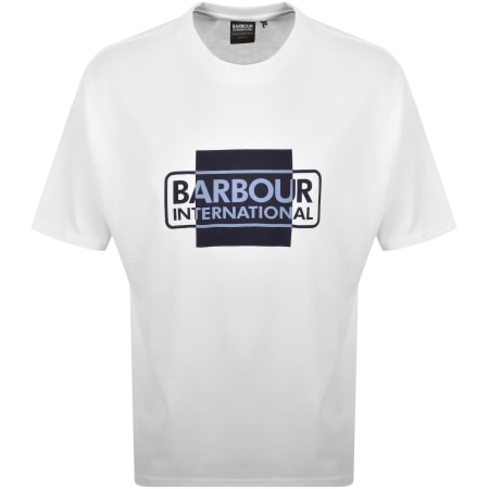 Product Image for Barbour International Divide Graphic T Shirt White