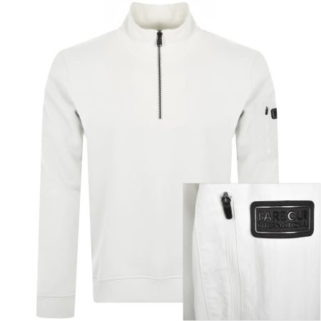 Product Image for Barbour International Ewan Sweatshirt White