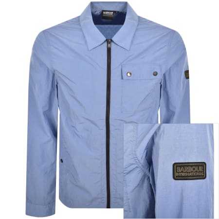 Product Image for Barbour International Inline Overshirt Blue