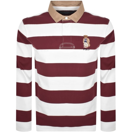 Product Image for Ralph Lauren Rugby Polo T Shirt Red Wine