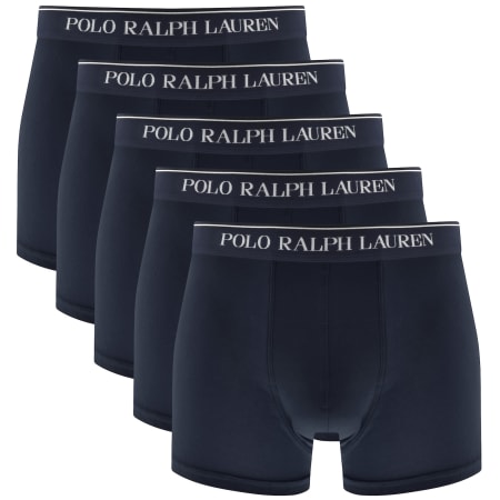 Product Image for Ralph Lauren Underwear 5 Pack Trunks Navy