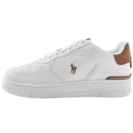 Product Image for Ralph Lauren Masters Court Trainers White