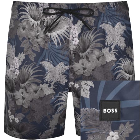Product Image for BOSS Piranha Swim Shorts Medium Brown