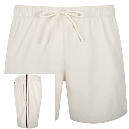 Product Image for BOSS Iconic Swim Shorts Cream