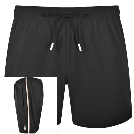 Product Image for BOSS Iconic Swim Shorts Dark Grey