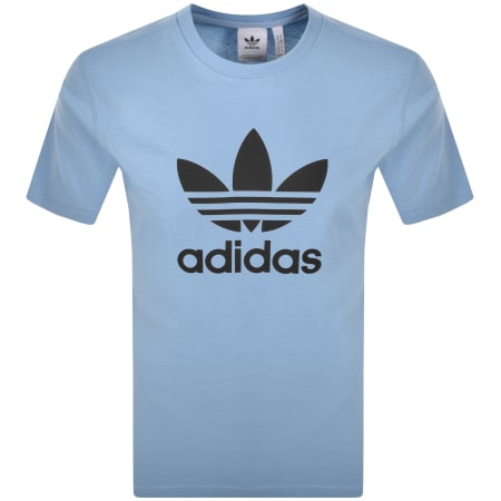 Product Image for adidas Originals Trefoil T Shirt Ash Blue