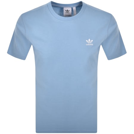 Product Image for adidas Trefoil Essential T Shirt Ash Blue