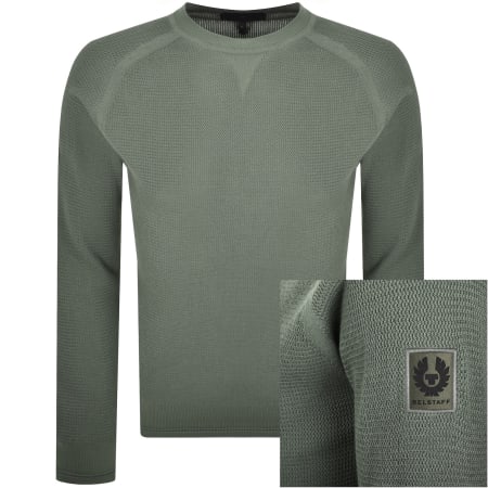 Product Image for Belstaff Guide Crew Neck Jumper Green