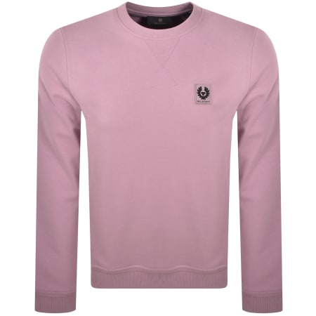 Product Image for Belstaff Crew Neck Sweatshirt Pink