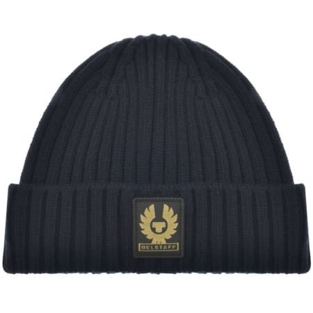 Product Image for Belstaff Lambswool Watch Beanie Navy