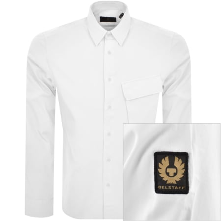 Product Image for Belstaff Scale Long Sleeved Shirt White
