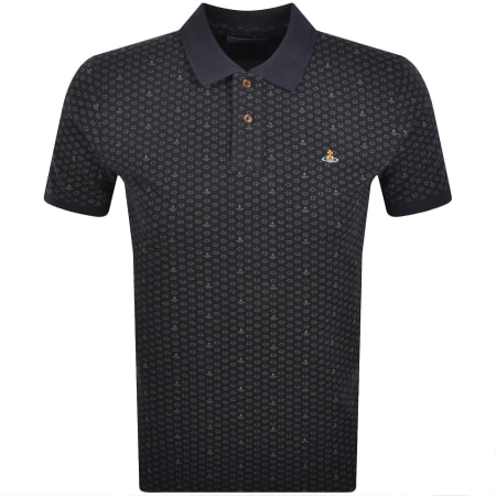 Product Image for Vivienne Westwood Classic Polo T Shirt Navy
