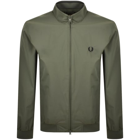 Product Image for Fred Perry Brentham Jacket Laurel Wreath Green