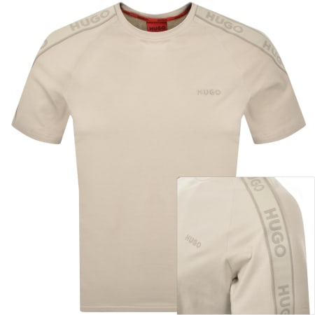 Product Image for HUGO Liam T Shirt Beige