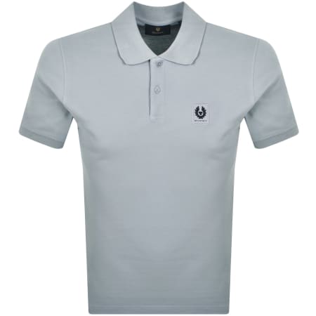Product Image for Belstaff Short Sleeve Polo T Shirt Blue