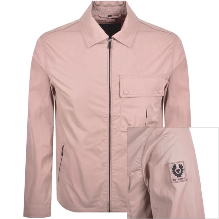 Product Image for Belstaff Drome Overshirt Wood Rose Pink