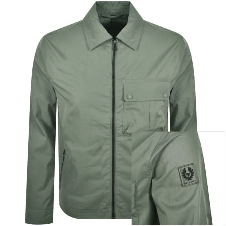 Product Image for Belstaff Drome Overshirt Sage Green