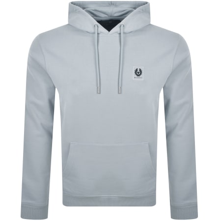 Product Image for Belstaff Logo Pullover Hoodie Blue