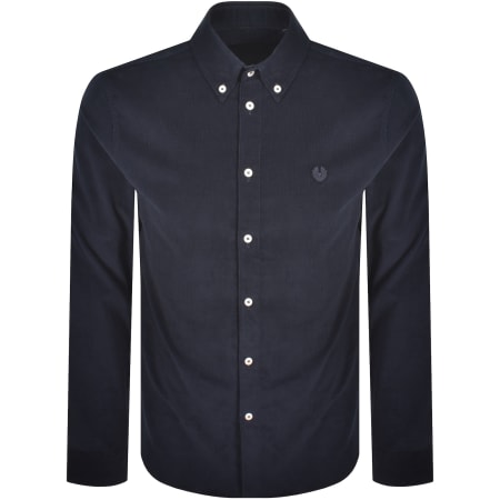 Product Image for Belstaff Corduroy Street Shirt Dark Ink Navy