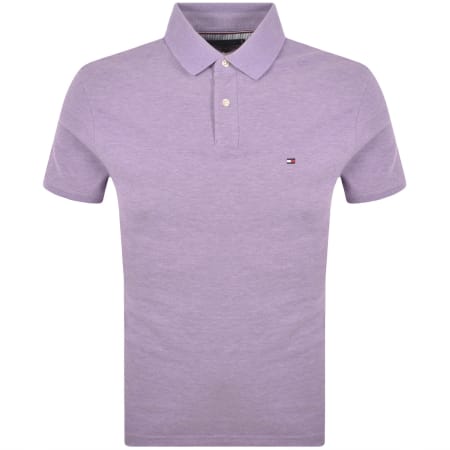 Product Image for Tommy Hilfiger Regular Fit Polo T Shirt Purple