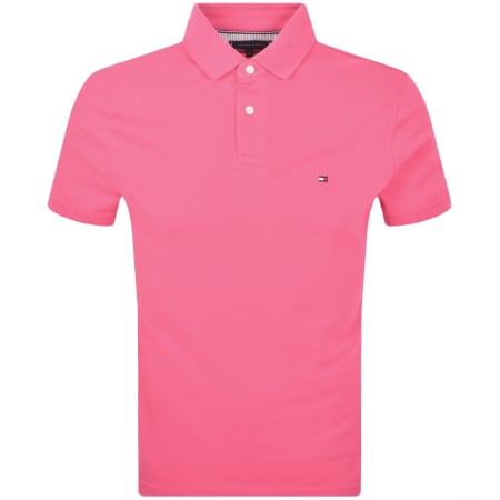 Product Image for Tommy Hilfiger Regular Fit 1985 Polo T Shirt Pink