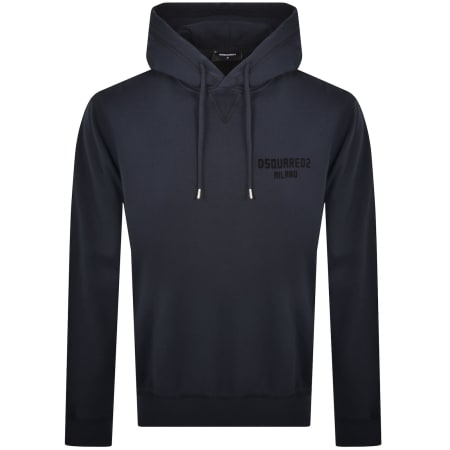 Product Image for DSQUARED2 Just Right Fit Hoodie Navy