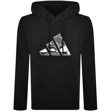 Product Image for adidas Sportswear Camo Logo Hoodie Black