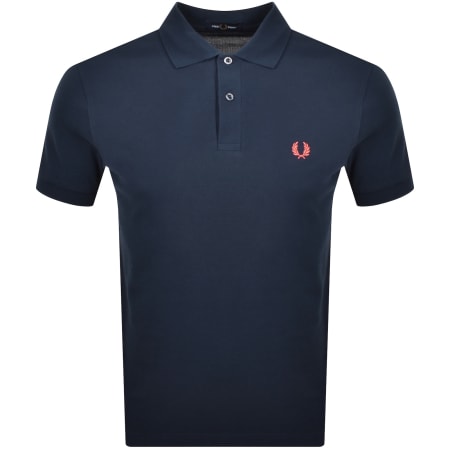 Product Image for Fred Perry Plain Polo T Shirt Tennis Blue