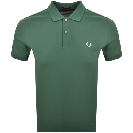 Product Image for Fred Perry Plain Polo T Shirt Sport Green