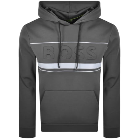 Product Image for BOSS Soody Zone Hoodie Grey