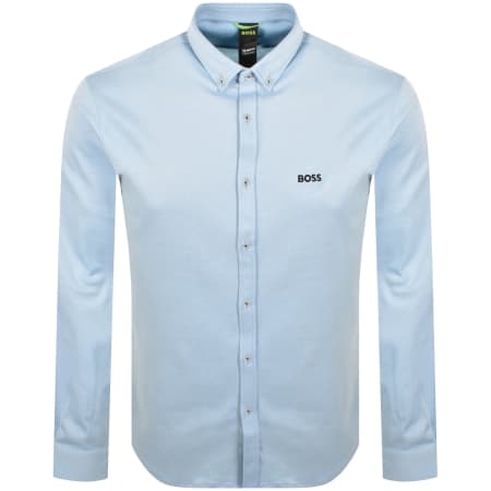 Product Image for BOSS B Motion Long Sleeve Shirt Blue