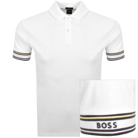 Product Image for BOSS Zone Polo T Shirt White