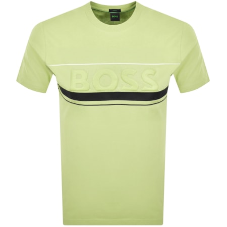Product Image for BOSS Iconic Zone T Shirt Yellow