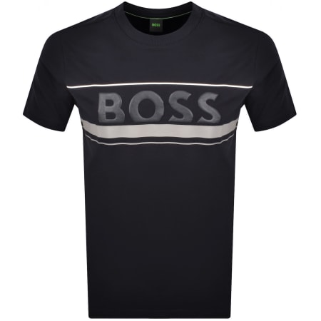 Product Image for BOSS Iconic Zone T Shirt Navy