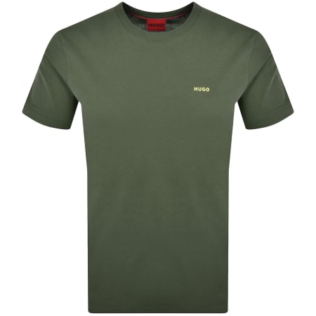 Product Image for HUGO Dero222 T Shirt Green